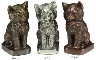 B1465 Sitting Kitty Urn