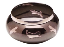 Leaping Cats Urn